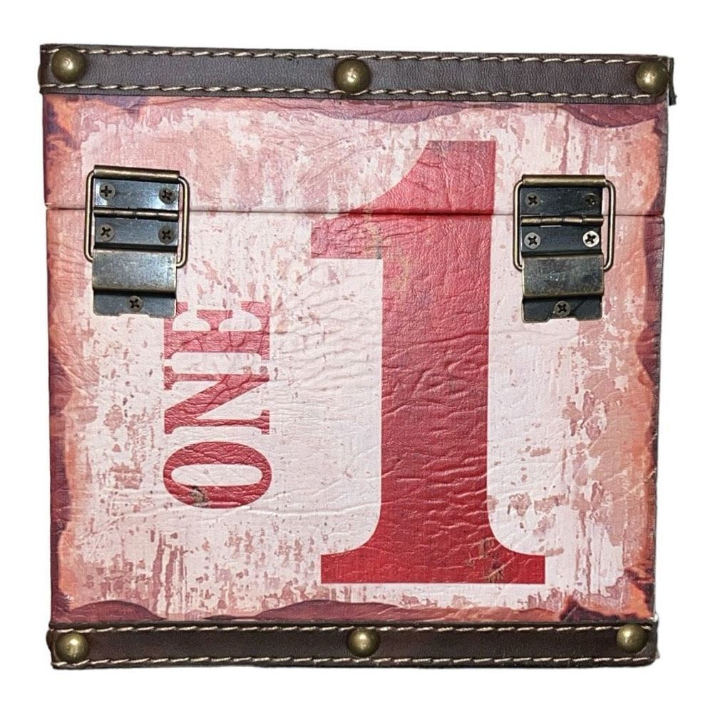 Retro Storage Wooden Box Vintage Style Jewelry Organizer for Storage ￼￼ - Picture 3 of 4